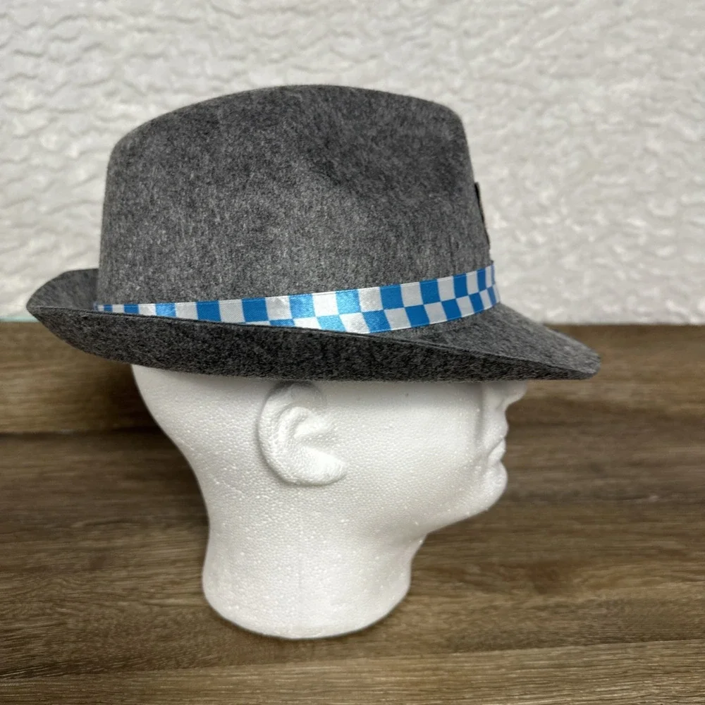 Leinenkugel's Oktoberfest Grey Hat Bavarian Feather Alpine Tyrolean German Beer